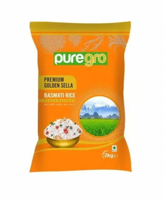 Puregro Golden Sella Basmati Rice 5kg
