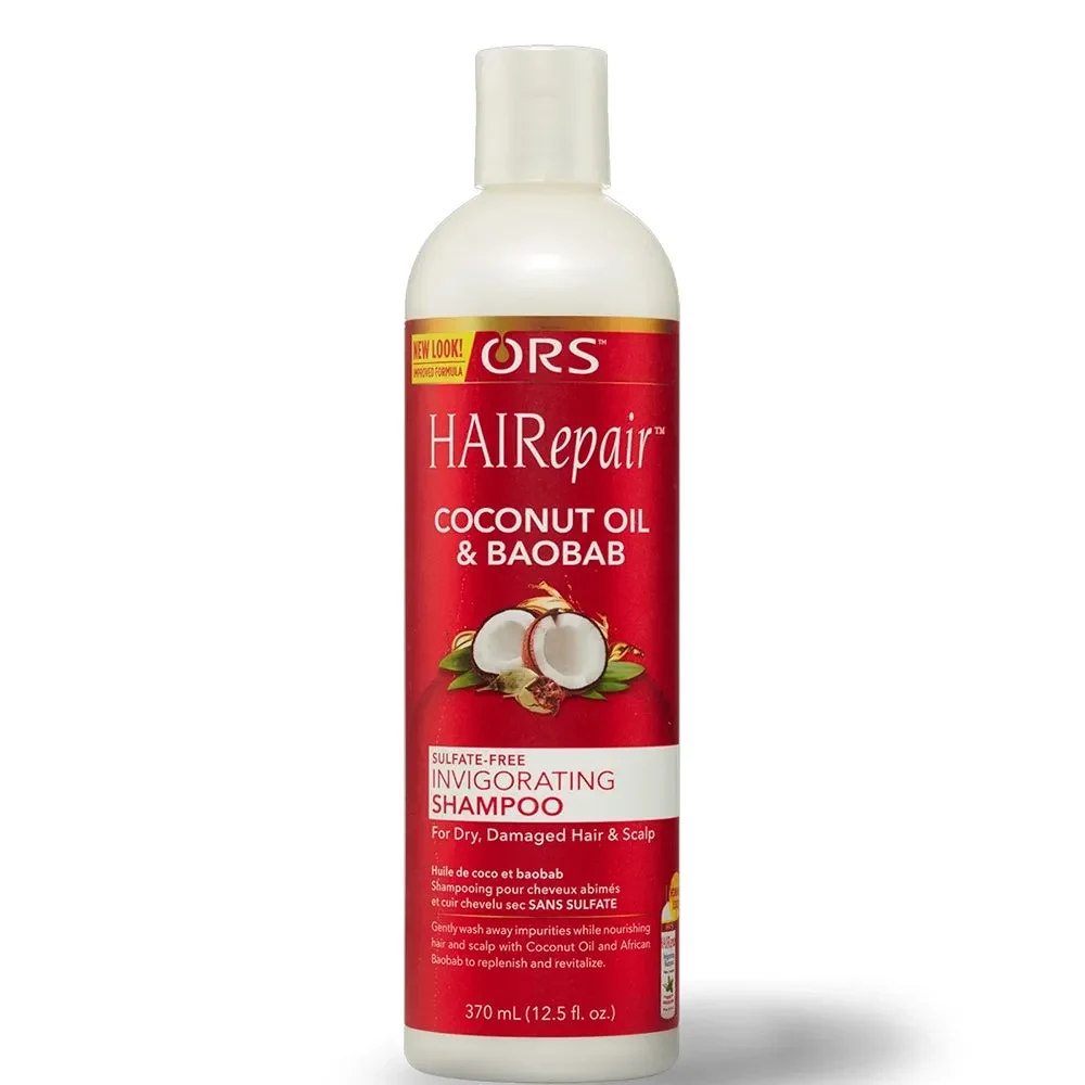 ORS Hair Repair Coconut Oil & Baobab Invigorating Shampoo 12.5oz