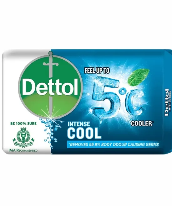 Dettol Intense Cool Soap – 70g Pack of 6