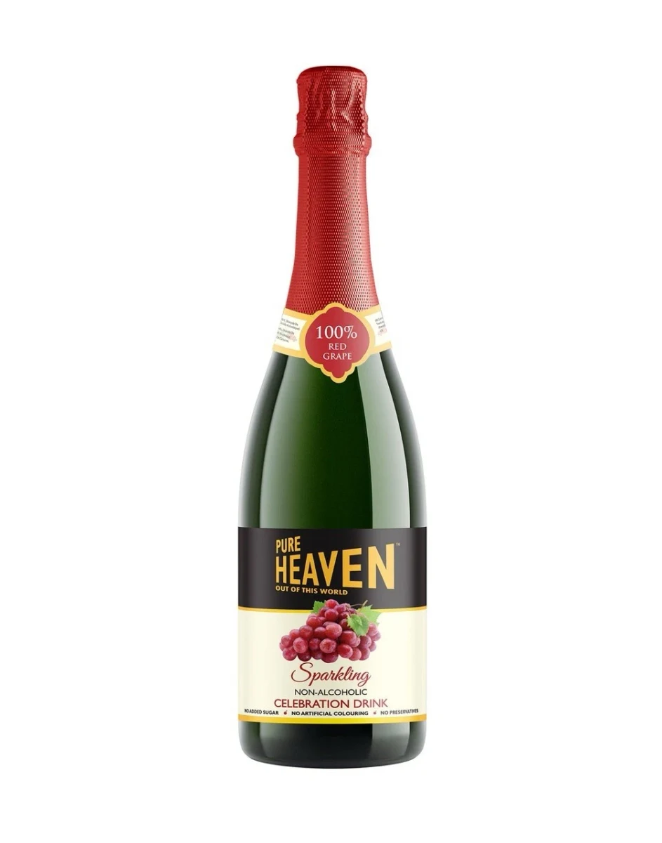 Pure Heaven Non-Alcoholic 100% Concentrate Red Grape Sparkling Wine