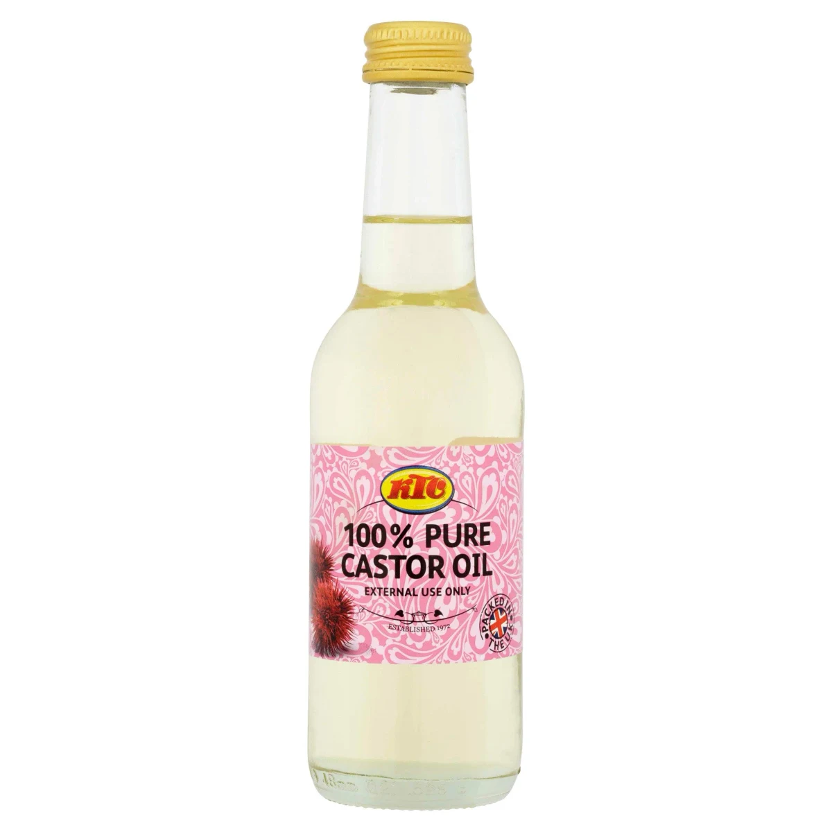 KTC Castor Oil Bottle 125ml